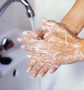 hand washing